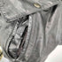 DEERSKIN チンベルト ジップアップ レザージャケット ブルゾン メンズ 2X