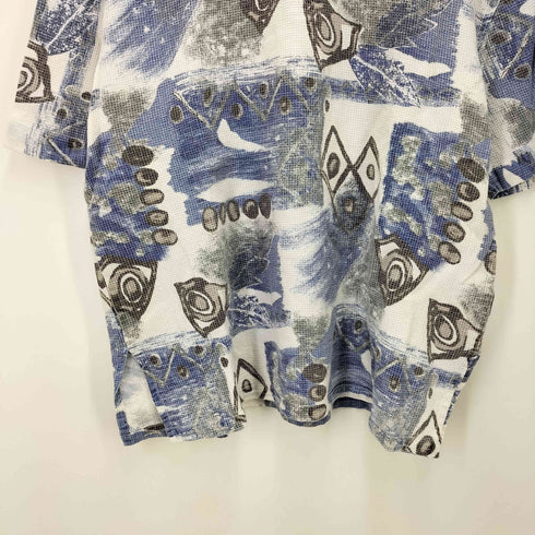 総柄ポロシャツ メンズ import:M