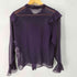 ザラ ZARA フリル シアー ブラウス レディース import:XS