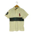 ポロバイラルフローレン Polo by RALPH LAUREN CUSTOM FIT ビッグポニー刺繍 フロントライン ポロシャツ メンズ import:M