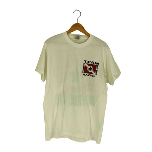 フルーツオブザルーム FRUIT OF THE LOOM 00S HAWAII フロントプリントTシャツ エロT メンズ import:M