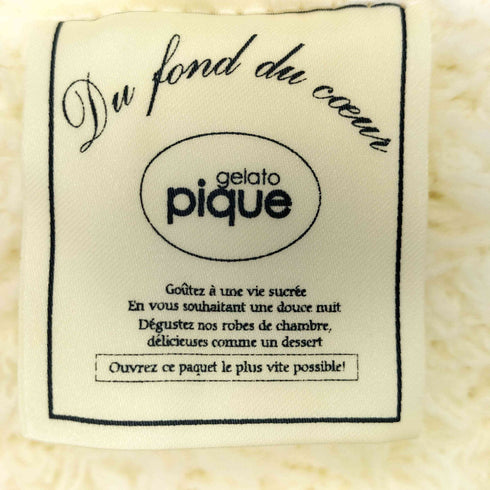 ジェラートピケ gelato pique ジェラート2BDBIGパーカ レディース FREE