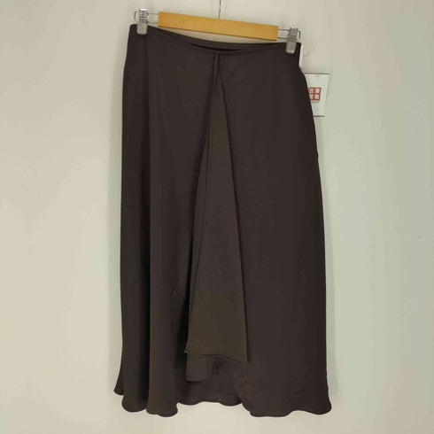 ユニクロシー UNIQLO:C 26SS サテンロングスカート レディース JPN:L
