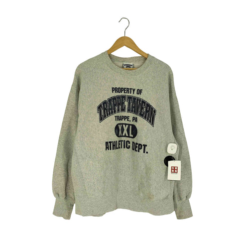 リー Lee メキシコ製 CROSS GRAIN リバースウィーブ カレッジロゴ スウェット メンズ import:XL