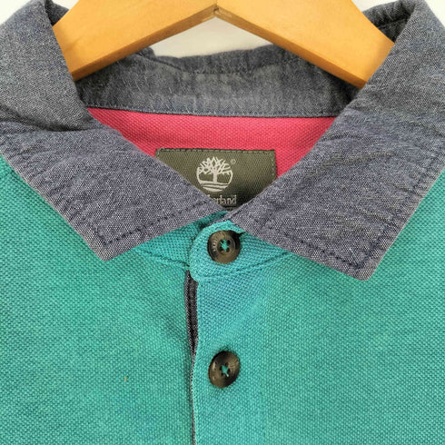ティンバーランド Timberland SLIM FIT ロゴ刺繍 ポロシャツ メンズ import:L