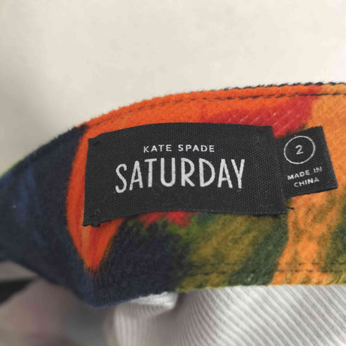 ケイトスペードサタデー KATE SPADE SATURDAY ベロア調ラップスカート Y2K レディース 2