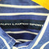 ラルフローレンスポーツ RALPH LAUREN SPORT スモールポニー刺繍 ストライプ レギュラーカラーシャツ レディース import:S