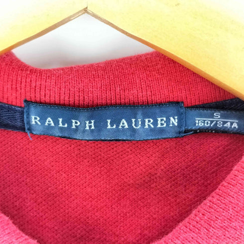 ラルフローレン RALPH LAUREN ビッグポニー刺繍 鹿の子ポロシャツ メンズ import:S