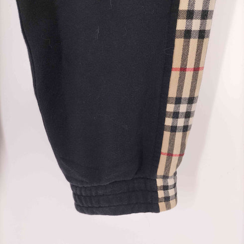 バーバリー BURBERRY CHECKFORD ノバチェック サイドライン トラックパンツ メンズ JPN:S