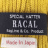 ラカル RACAL ロールキャップ メンズ