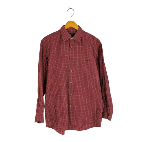 バーバリーロンドン BURBERRY LONDON グラフチェック 肩ポケ L/S シャツ メンズ import:L