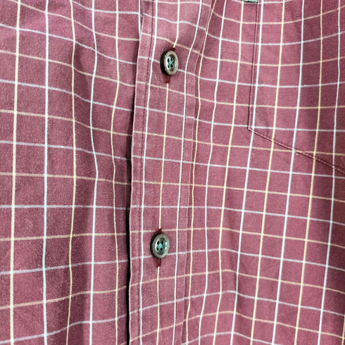 バーバリーロンドン BURBERRY LONDON グラフチェック 肩ポケ L/S シャツ メンズ import:L