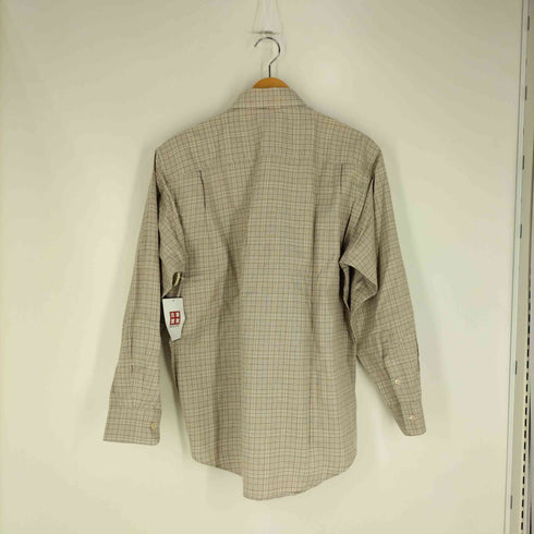 バーバリーロンドン BURBERRY LONDON オーバーチェック 肩ポケ レギュラーカラーシャツ メンズ import:L