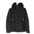 ザラ ZARA ファー付きフード ジップポケット ジャケット レディース import:M