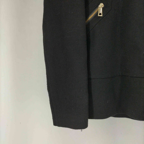 ザラ ZARA ファー付きフード ジップポケット ジャケット レディース import:M