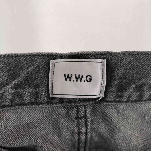 フーズフーギャラリー W.W.G パッチワーク切替デニムパンツ Y2K レディース F