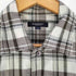 バーバリーロンドン BURBERRY LONDON 片ポケ コットンリネン チェック S/S シャツ メンズ import:L