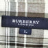 バーバリーロンドン BURBERRY LONDON 片ポケ コットンリネン チェック S/S シャツ メンズ import:L