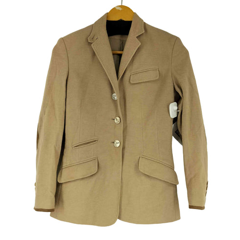 ラルフローレン RALPH LAUREN エルボーパッチ コットンテーラードジャケット レディース JPN:0