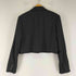 ザラ ZARA クロップド ストライプ テーラードジャケット レディース import:L