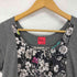 ポールスミスプラス Paul+ Paul Smith レーヨン コットン 花柄 フラワープリント 切替 半袖 ワンピース レディース import:M