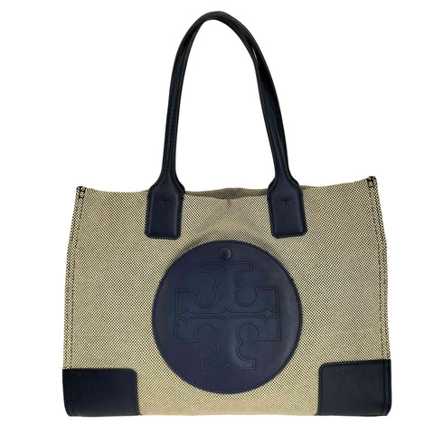 トリーバーチ TORY BURCH エラ キャンバス トートバッグ レディース