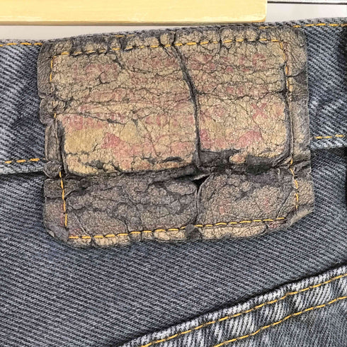 リーバイス Levis 90S~00S 501刻印 501 後染め ボタンフライデニム メンズ
