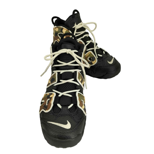 ナイキ NIKE AIR MORE UPTEMPO GS BLACK CAMO レディース JPN:23.5