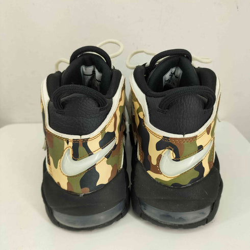 ナイキ NIKE AIR MORE UPTEMPO GS BLACK CAMO レディース JPN:23.5