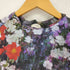 ポールスミスポール Paul Smith PAUL バックデザイン 花柄 フラワープリント 七分袖 ワンピース レディース 40