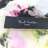 ポールスミスブラック Paul Smith BLACK 花柄 フラワープリント リボンワンピース レディース 44L