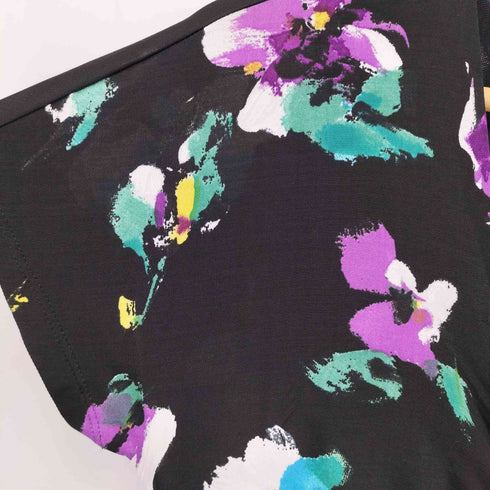 マックスマーラステュディオ MAX MARA STUDIO 花柄 フラワープリント 半袖 ワンピース レディース