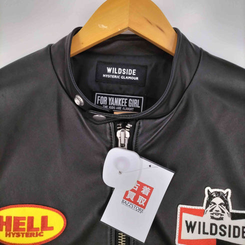 ヒステリックグラマー HYSTERIC GLAMOUR 24AW WILD SIDE RACING LEATHER JACKET メンズ JPN:5