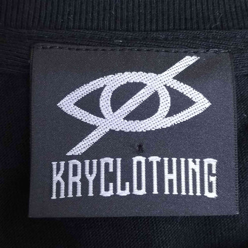 kryclothing 両面プリント S/S クルーネック Tシャツ メンズ FREE