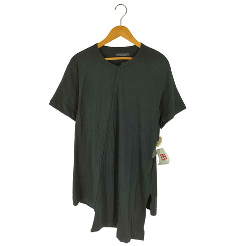 レギュレーションヨウジヤマモト REGULATION Yohji Yamamoto 19SS インサイドアウト アシメトリー S/S Tシャツ メンズ JPN:3