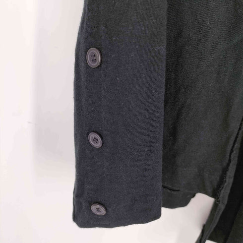レギュレーションヨウジヤマモト REGULATION Yohji Yamamoto 19SS インサイドアウト アシメトリー S/S Tシャツ メンズ JPN:3