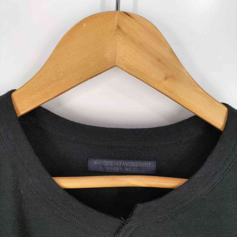 レギュレーションヨウジヤマモト REGULATION Yohji Yamamoto 19SS インサイドアウト アシメトリー S/S Tシャツ メンズ JPN:3