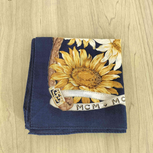 エムシーエム MCM ひまわりデザインスカーフ レディース