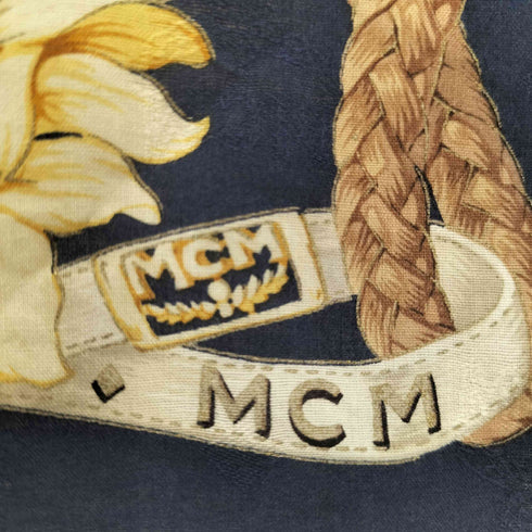エムシーエム MCM ひまわりデザインスカーフ レディース