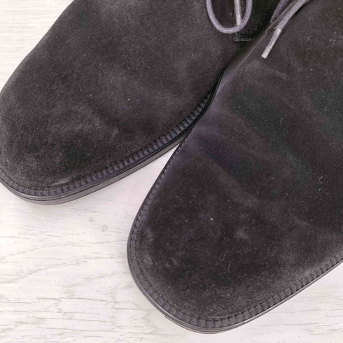 サルヴァトーレフェラガモ Salvatore Ferragamo STUDIO イタリア製 スエード チャッカブーツ メンズ UK:8