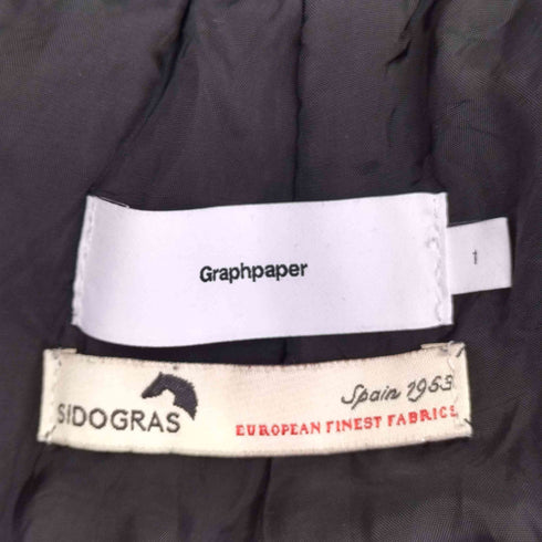 グラフペーパー Graphpaper 25AW SIDOGRAS Cotton Herringbone Flannel Sleeping Pants メンズ JPN:1