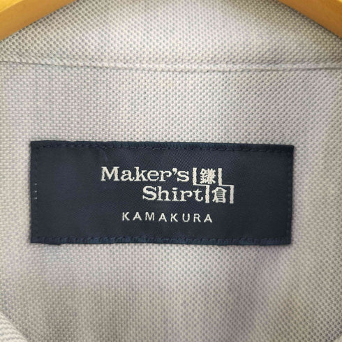 メーカーズシャツカマクラ Makers Shirt 鎌倉 ボタンダウン ポロシャツ メンズ M