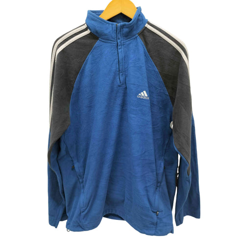 アディダス adidas 00S ハーフジップ 3ストライプス フリース ジャケット メンズ O