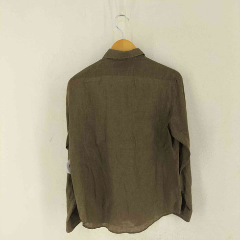 メーカーズシャツカマクラ Makers Shirt 鎌倉 リネンシャツ メンズ M