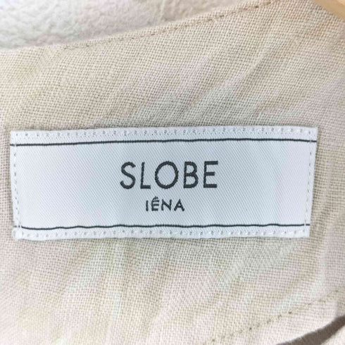 スローブイエナ SLOBE IENA リネンノースリーブワンピース レディース FREE