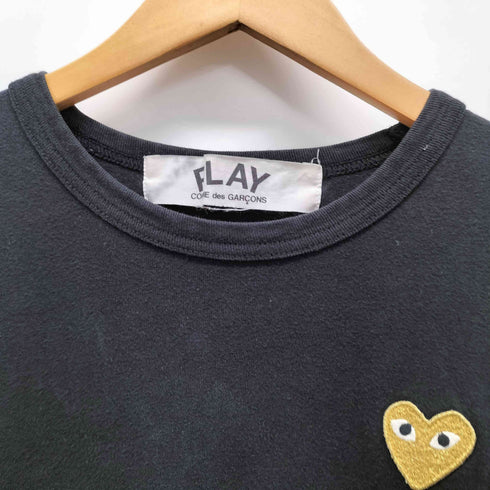 プレイコムデギャルソン PLAY COMME des GARCONS AD2017/6 T-Shirt With Gold Emblem Tシャツ メンズ JPN:L