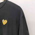 プレイコムデギャルソン PLAY COMME des GARCONS AD2017/6 T-Shirt With Gold Emblem Tシャツ メンズ JPN:L