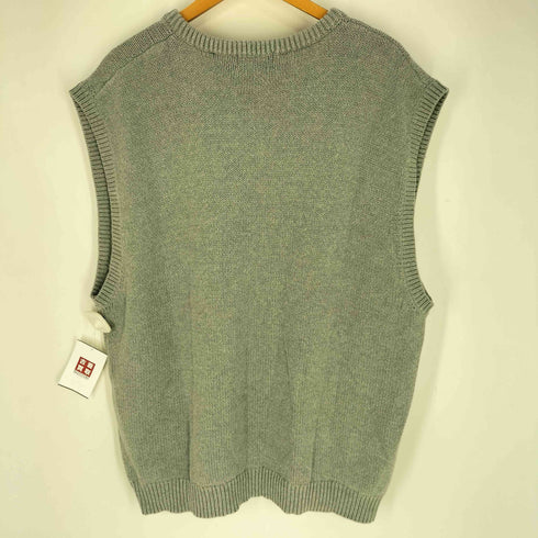 エクストララージ XLARGE STANDARD LOGO KNIT VEST Vネックニットベスト メンズ JPN:XL