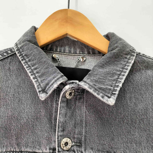ディーゼル DIESEL DE-VELVET デニムジャケット 肘ダメージ加工 レディース import:XS