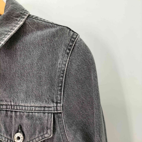 ディーゼル DIESEL DE-VELVET デニムジャケット 肘ダメージ加工 レディース import:XS